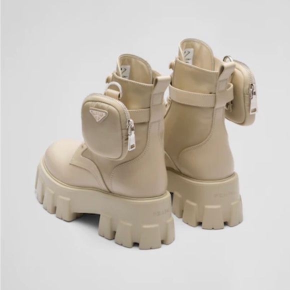 Mens PRADA trending boot military style size 10.5 - Picture 5 of 7